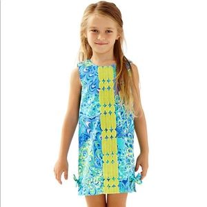 Lilly Pulitzer girls shift in Lilly’s Lagoon Sz 7